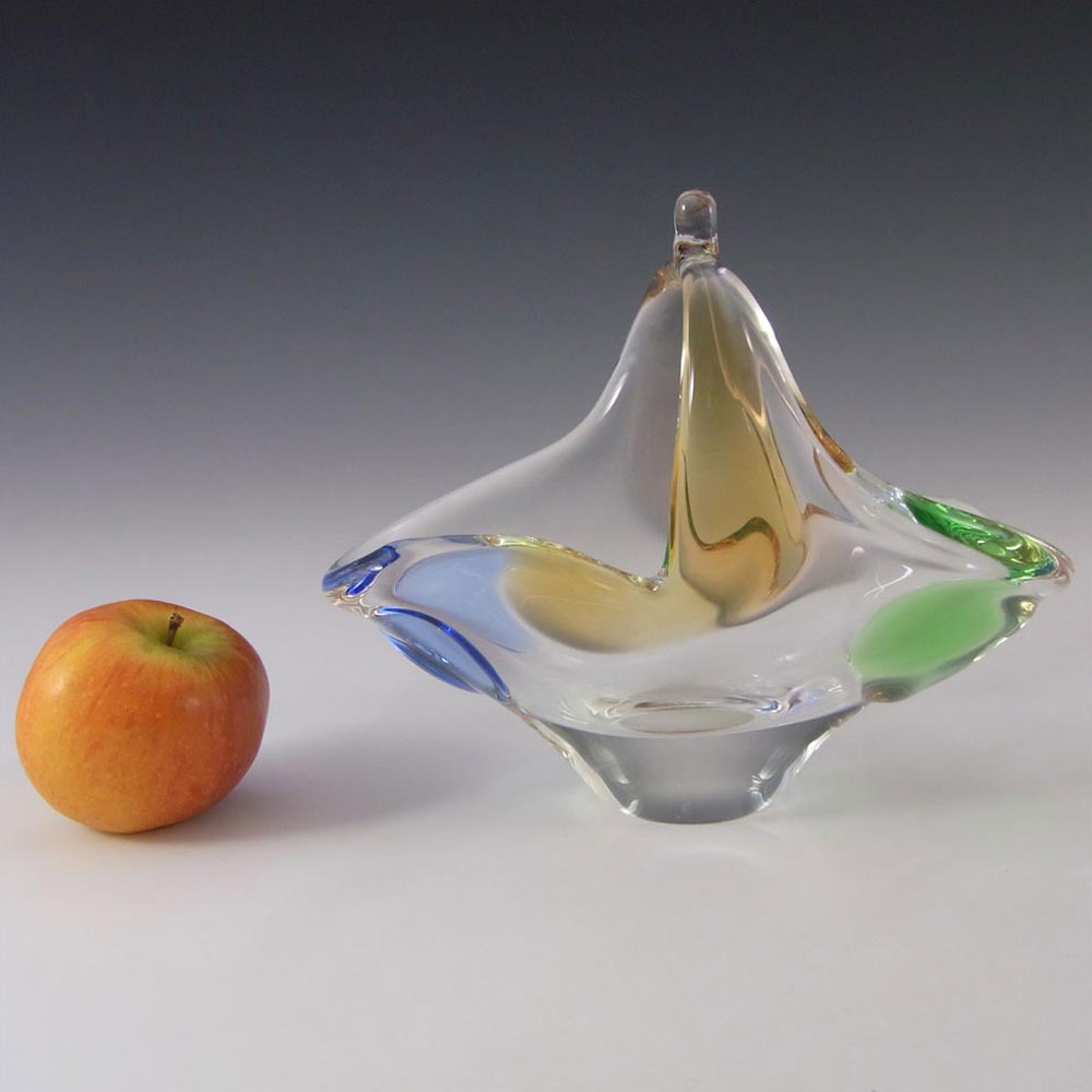 Mstisov Czech Glass Rhapsody Bowl by Frantisek Zemek - Click Image to Close
