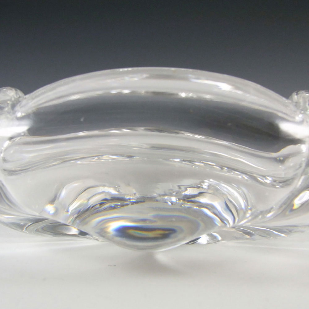 (image for) Orrefors 1950s Scandinavian Glass Polaris Bowl - Signed - Click Image to Close