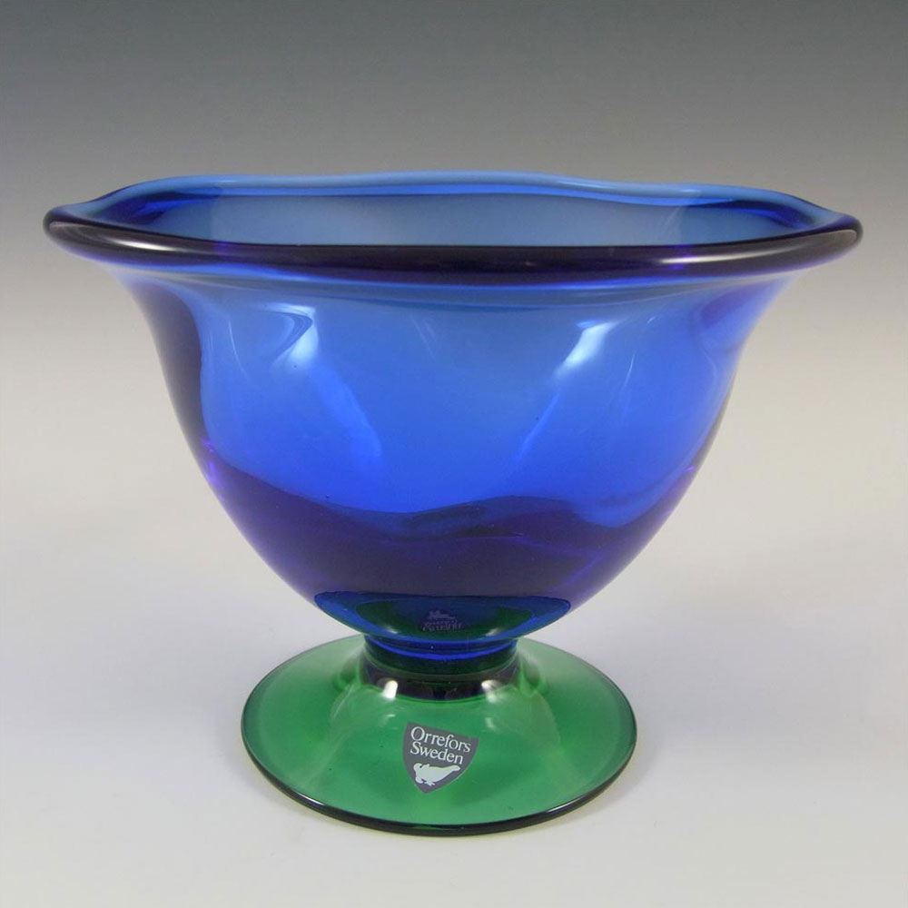 Orrefors Glass "Louise" Bowl by Erika Lagerbielke - Label - Click Image to Close