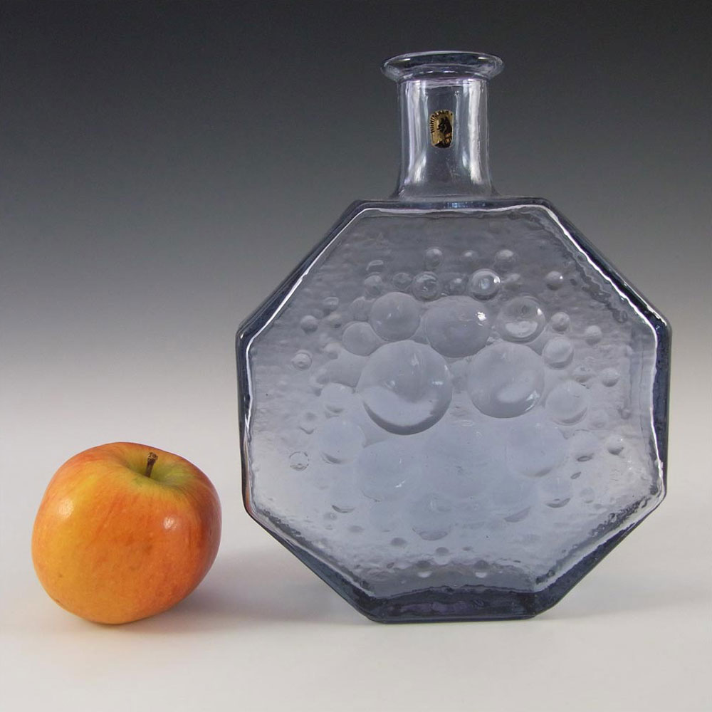 Riihimaki #1720 Riihimaen Neodymium Glass Nanny Still 'Polaris' Vase - Click Image to Close