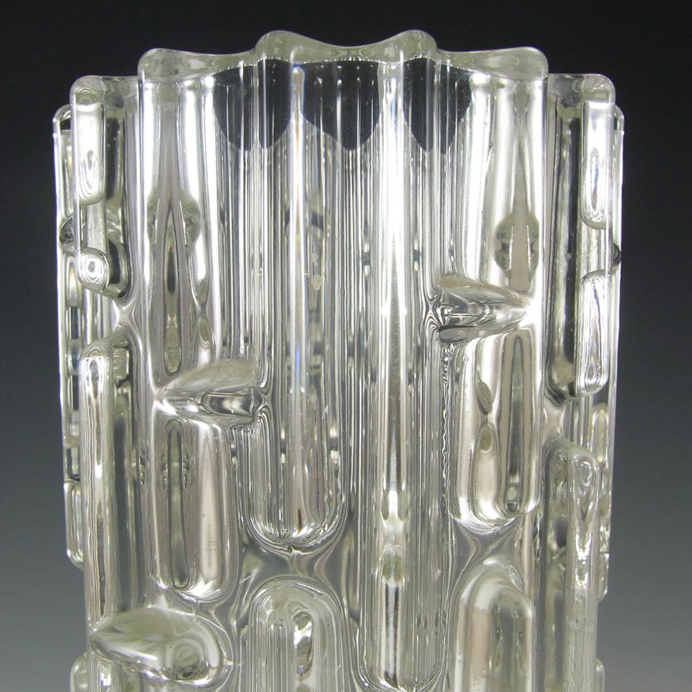 Sklo Union Rudolfova Hut Glass Vase - Frantisek Vizner - Click Image to Close