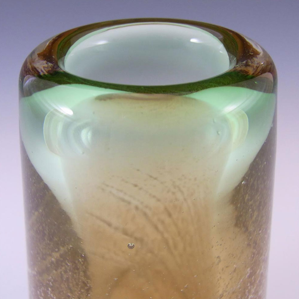 Skrdlovice #8318/18 Labelled Czech Glass Vase by Ladislav Palecek - Click Image to Close