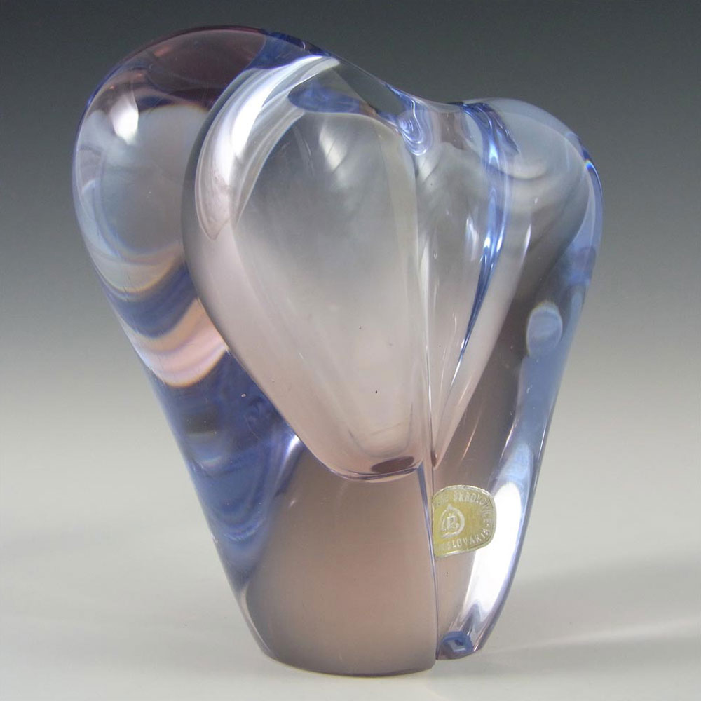 (image for) Skrdlovice #5978 Czech Glass 'Blanka' Vase by Emanuel Beránek - Click Image to Close