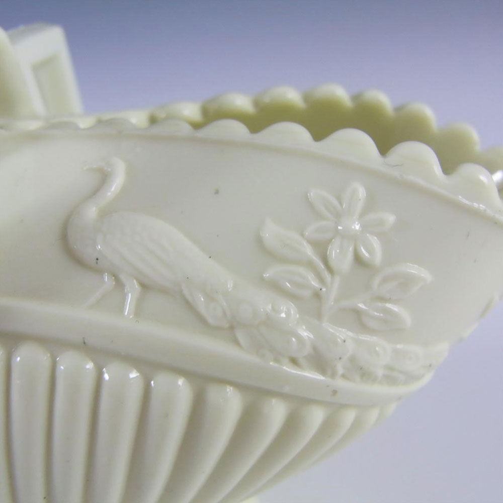 (image for) Sowerby #1350 Victorian Queen's Ivory Milk Glass Basket - Marked - Click Image to Close