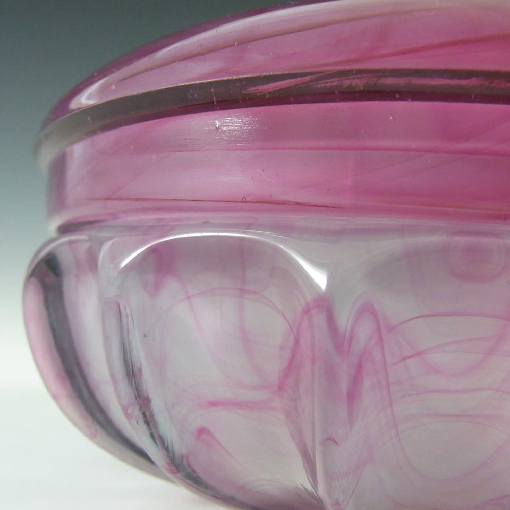 Walther & Söhne Art Deco Oralit Cloud Glass 'Ulm' Bowl - Click Image to Close