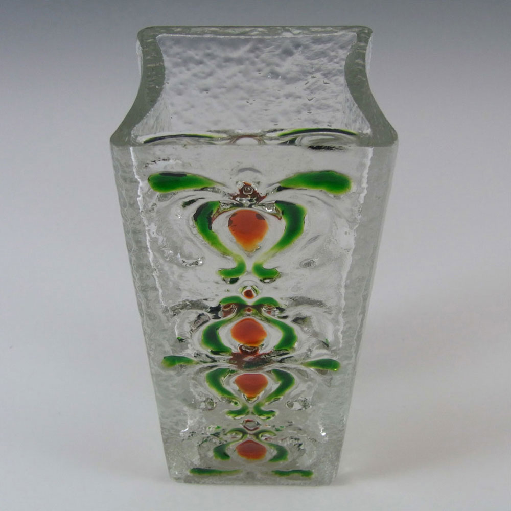 Walther Glas German Textured Glass Vase - Click Image to Close