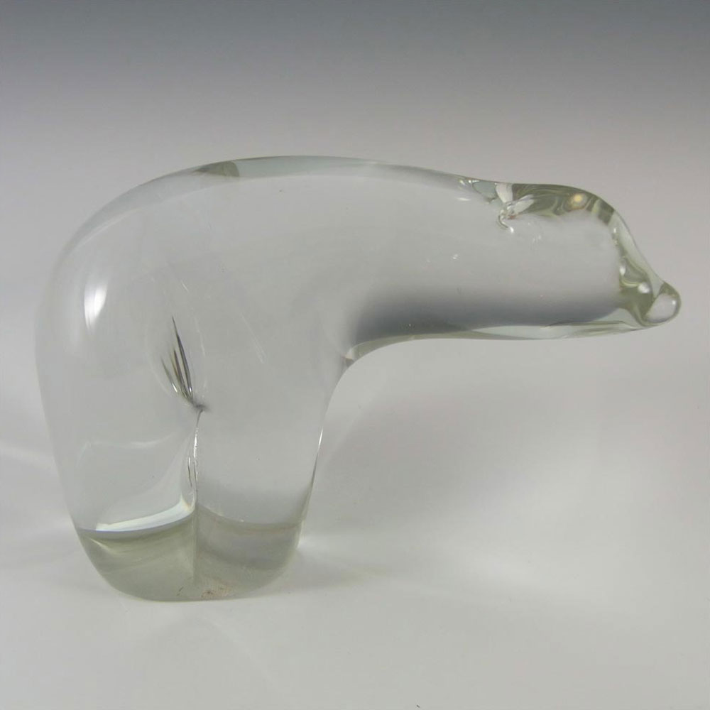 Wedgwood Clear Glass Polar Bear Paperweight RSW267 - Click Image to Close