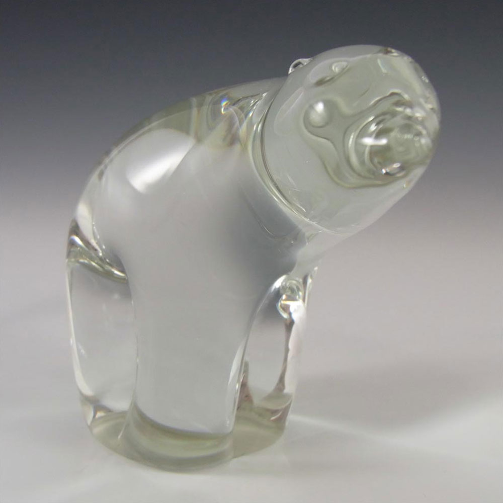 (image for) Wedgwood Clear Glass Polar Bear Paperweight RSW267 - Click Image to Close