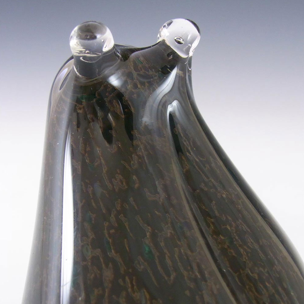 (image for) Wedgwood Speckled Brown Glass Frog RSW404 - Marked - Click Image to Close