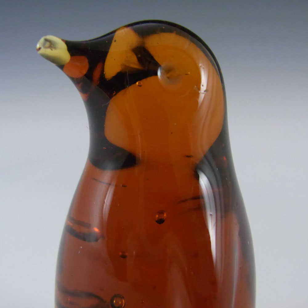 (image for) Wedgwood Topaz Glass Lilliput Penguin Paperweight L5008 - Click Image to Close