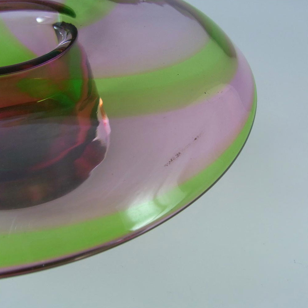 Stevens + Williams/Royal Brierley Glass 'Rainbow' Bowl - Click Image to Close