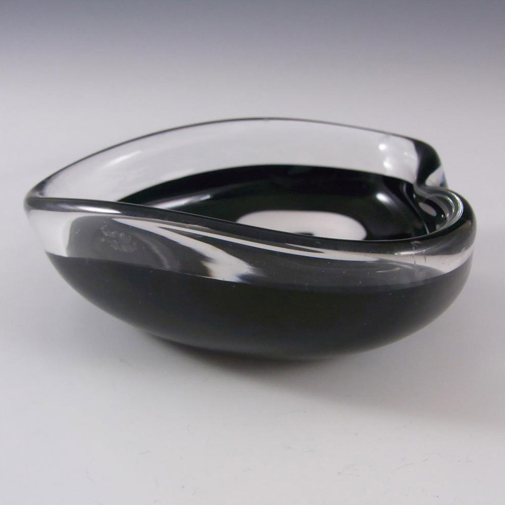 (image for) Flygsfors Coquille Glass Bowl by Paul Kedelv Signed '58 - Click Image to Close