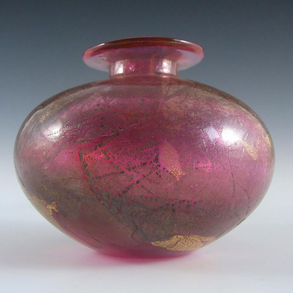 Isle of Wight Studio/Harris 'Azurene Pink' Glass Vase