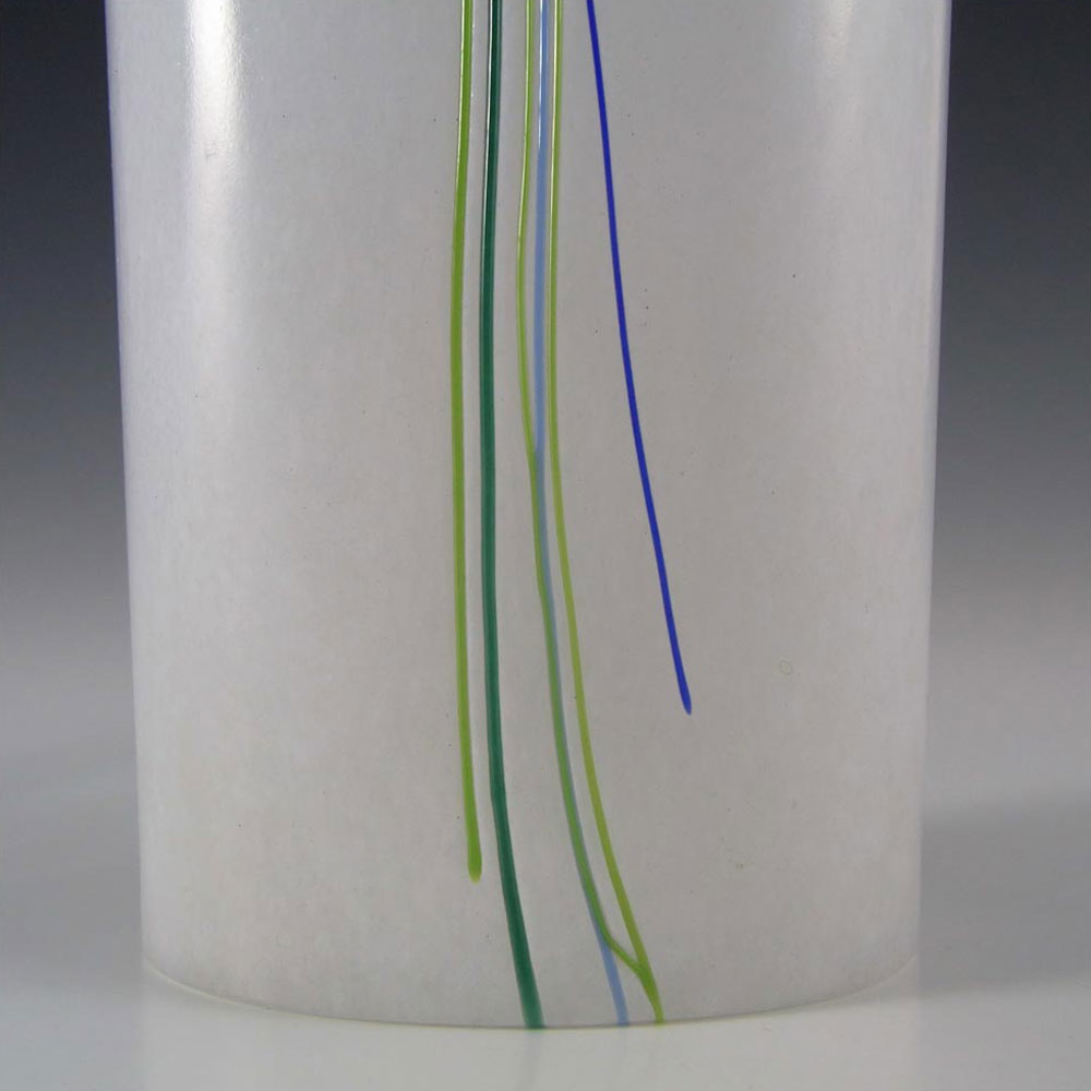 Kosta Boda Glass 'Rainbow' 7.5" Vase - Signed Bertil Vallien #48227 - Click Image to Close