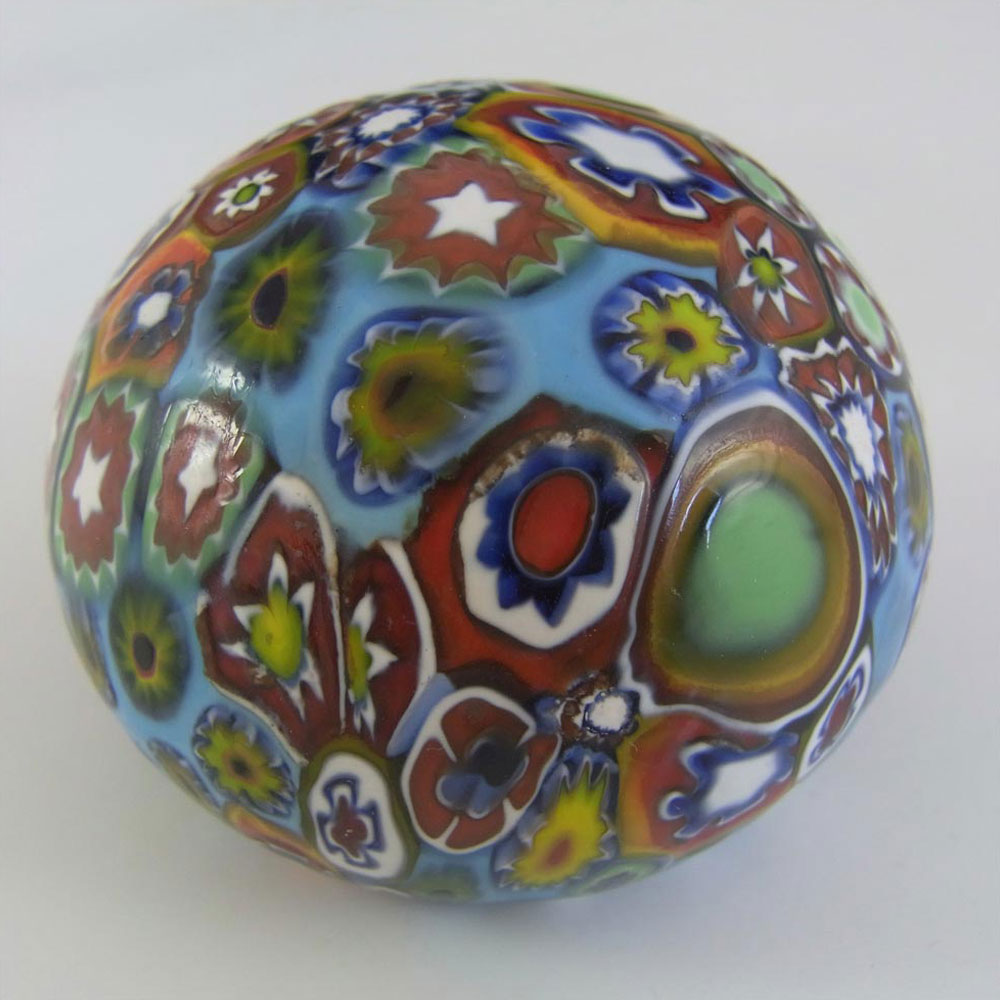 (image for) Murano Millefiori Murrine Canes Glass Paperweight - Click Image to Close