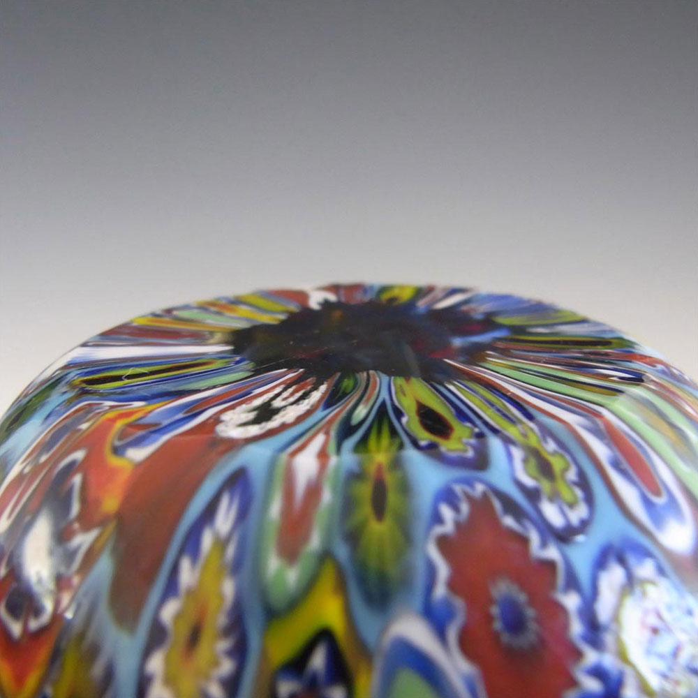Murano Millefiori Murrine Canes Glass Paperweight - Click Image to Close