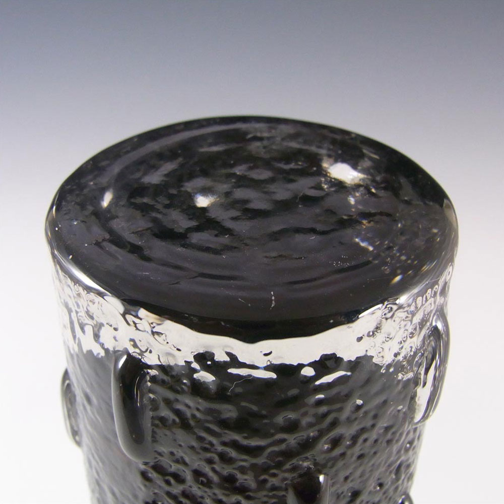 (image for) Riihimaki #1461 Riihimaen Tamara Aladin Brown Glass Vase - Click Image to Close