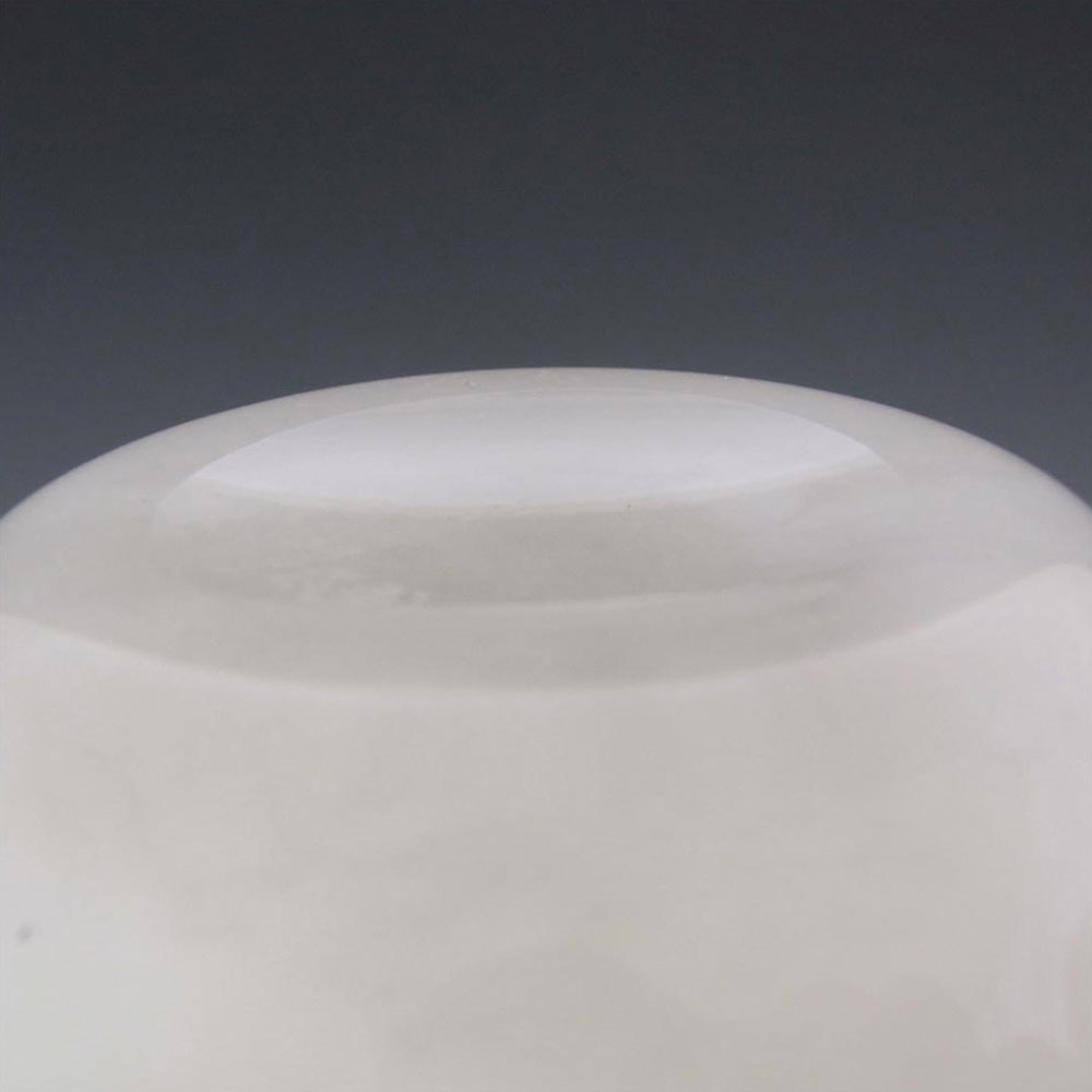 (image for) Wedgwood/Stennett-Willson White Opal Glass Vase - Marked - Click Image to Close