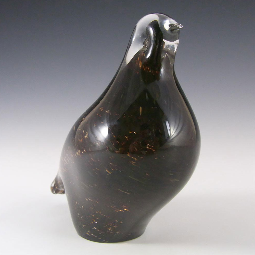 (image for) Wedgwood Brown Glass Partridge Bird RSW233 - Marked #1 - Click Image to Close