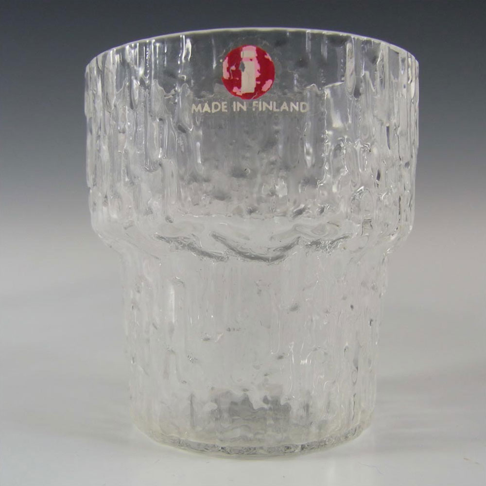 (image for) Iittala Glass Pair Paadar Tumblers Tapio Wirkkala - Boxed - Click Image to Close