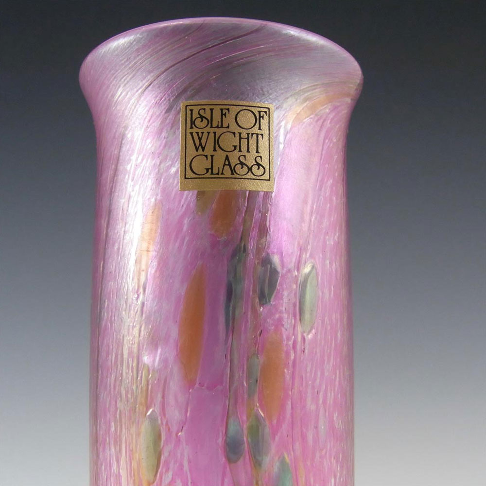 Isle of Wight Studio/Harris 'Summer Fruits' Glass Vase #1 - Click Image to Close
