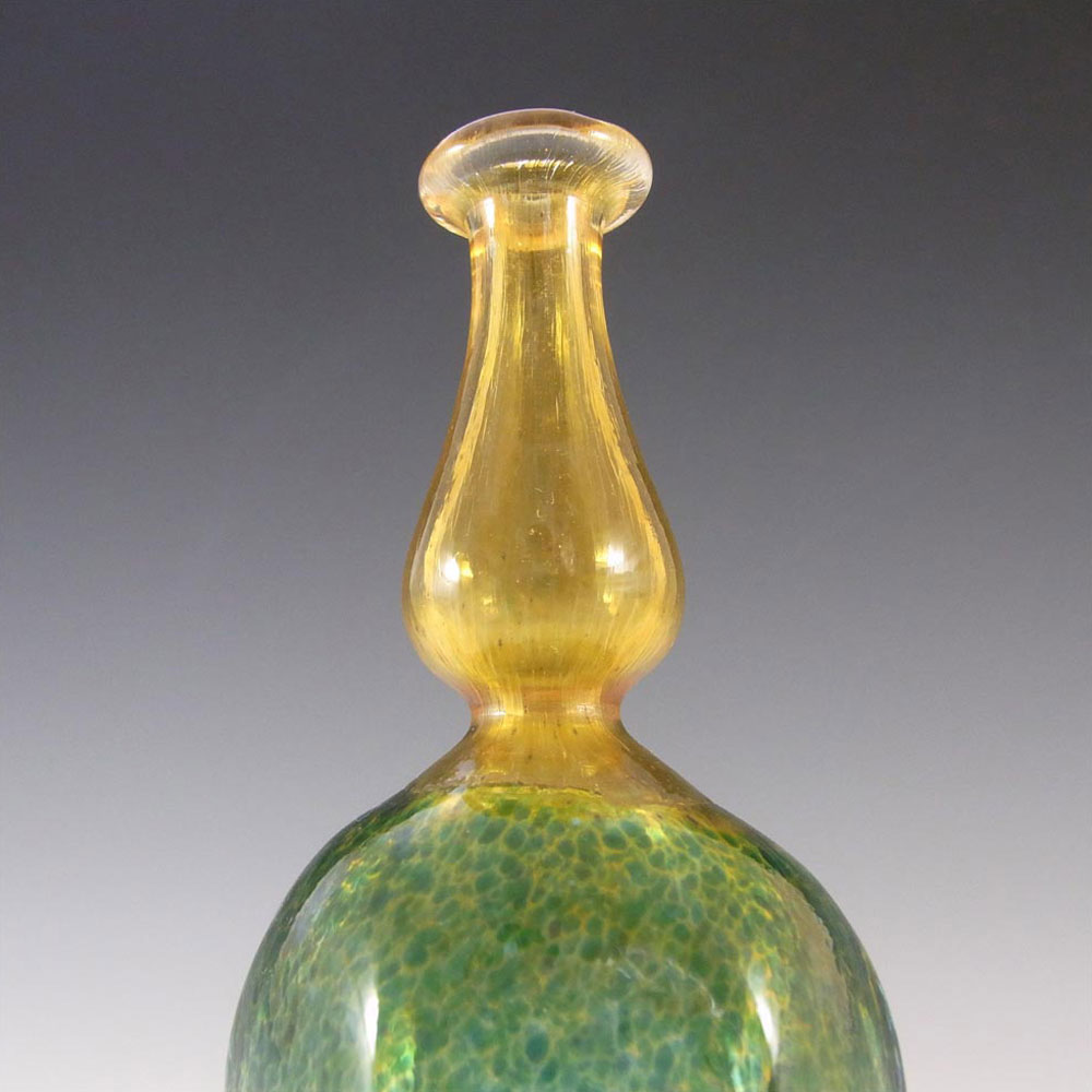 SIGNED Kosta Boda Swedish Glass Vase - Bertil Vallien 47834 - Click Image to Close