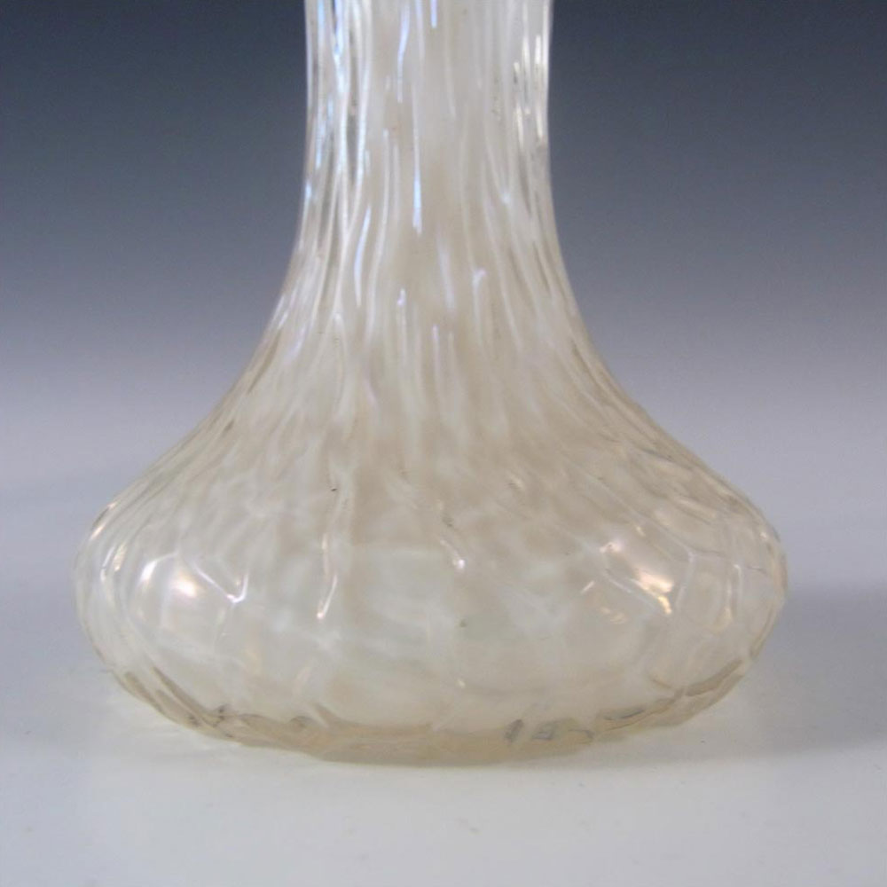 Kralik Art Nouveau 1900's Iridescent Mother-of-Pearl Glass Vase #2 - Click Image to Close