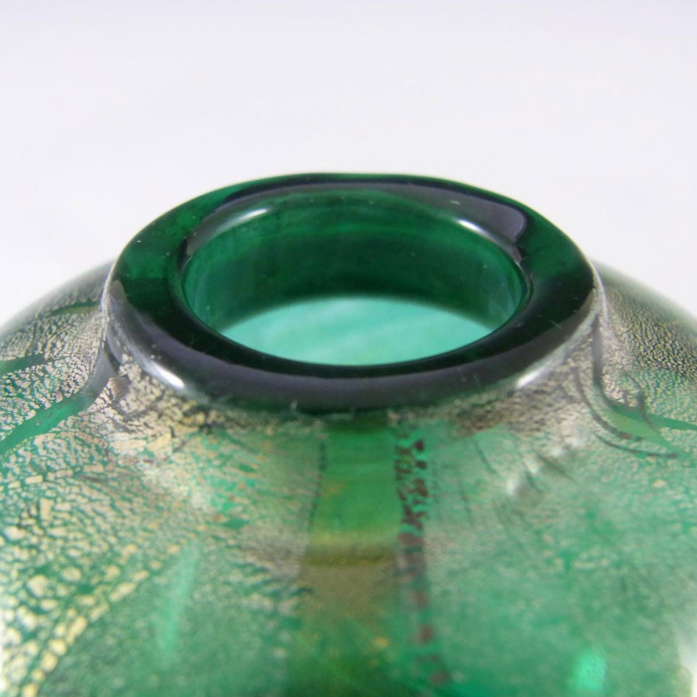 (image for) Isle of Wight Studio/Harris 'Azurene Green' Glass Vase - Click Image to Close