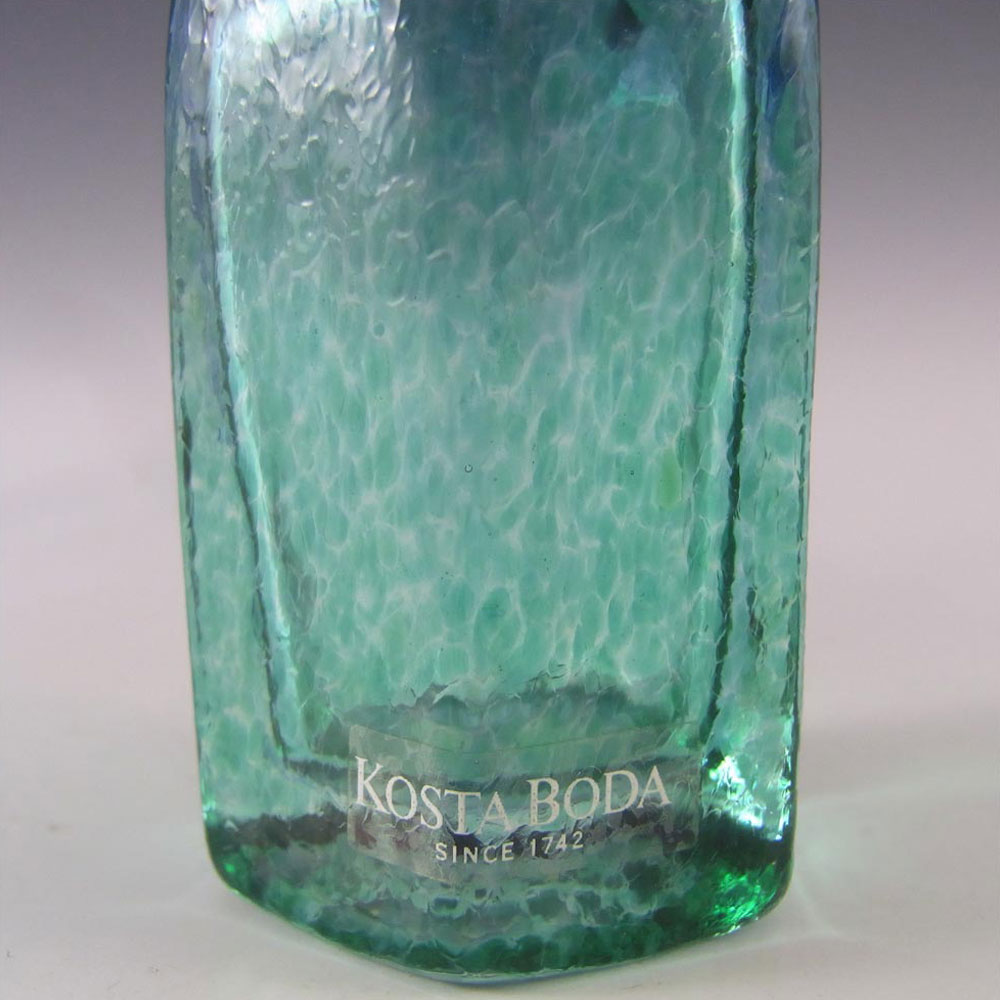 SIGNED Kosta Boda Swedish Glass Vase - Bertil Vallien 48010 #2 - Click Image to Close