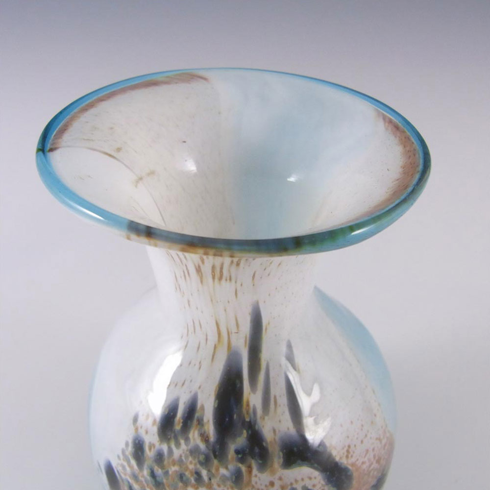 (image for) Mdina 'Seascape' Maltese Glass Vase - Labelled - Click Image to Close