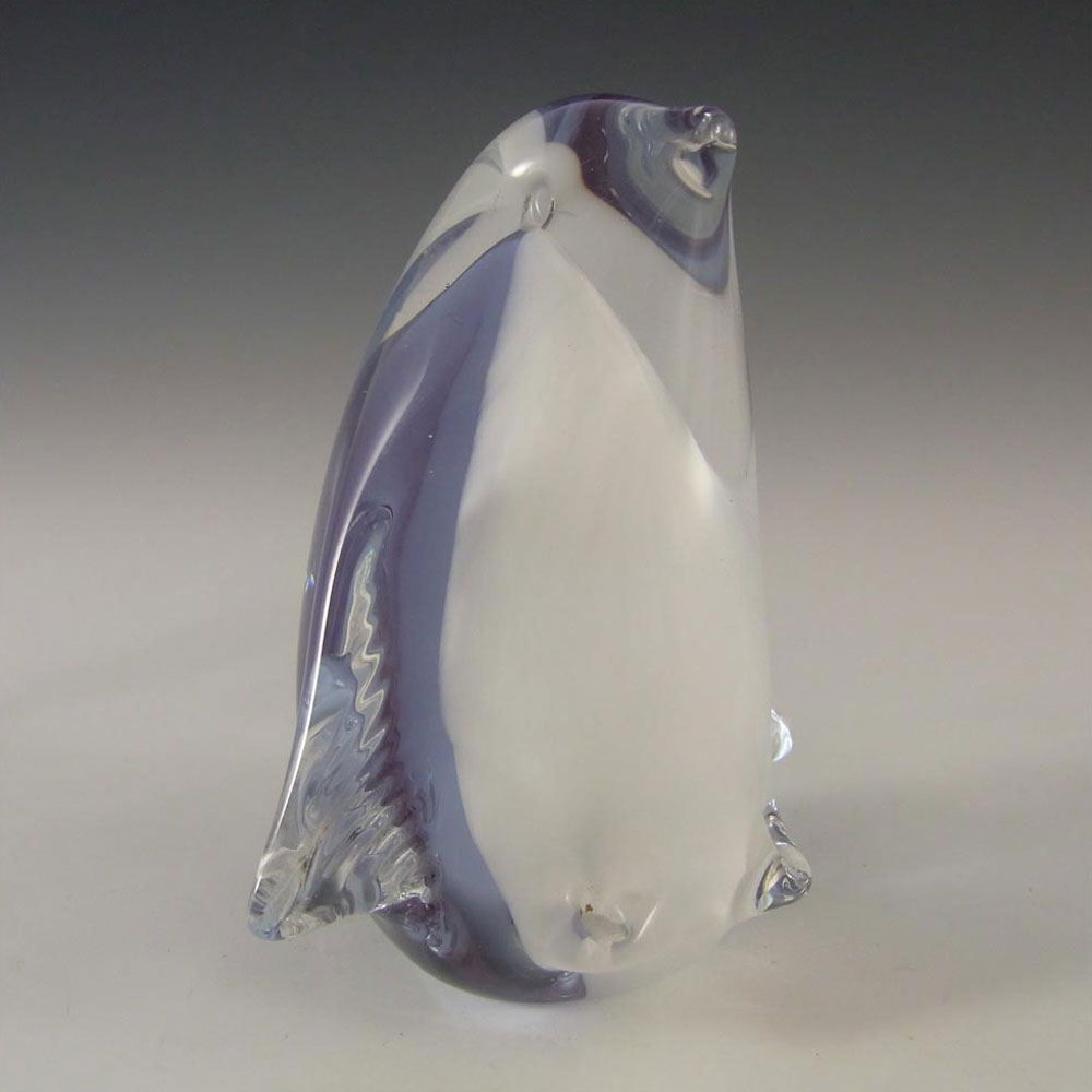 Neodymium/Alexandrite Glass Penguin - Changes Colour! - Click Image to Close