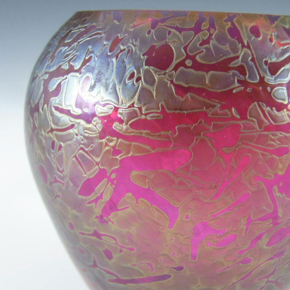 (image for) Royal Brierley Iridescent Glass 'Studio' Vase - Marked #2 - Click Image to Close
