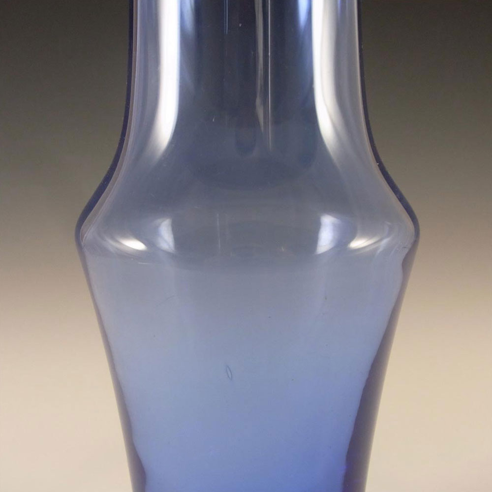 Riihimaki #1376 Riihimaen Tamara Aladin Blue Glass Vase - Click Image to Close