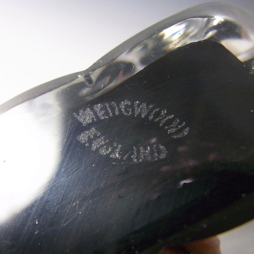 Wedgwood Black Glass Scottie Dog / Terrier Paperweight SG418 - Click Image to Close