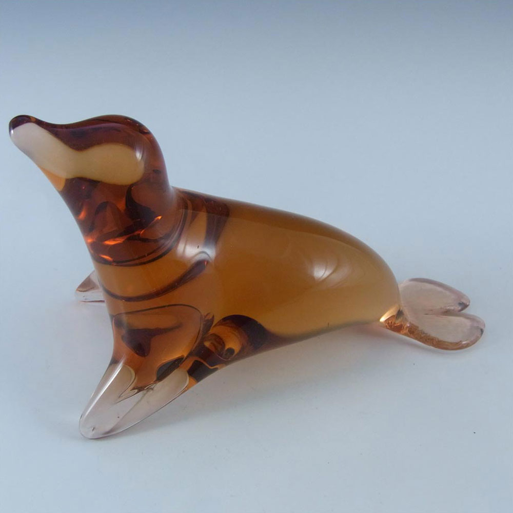 (image for) Wedgwood Topaz/Amber Glass Seal RSW237 - Marked - Click Image to Close