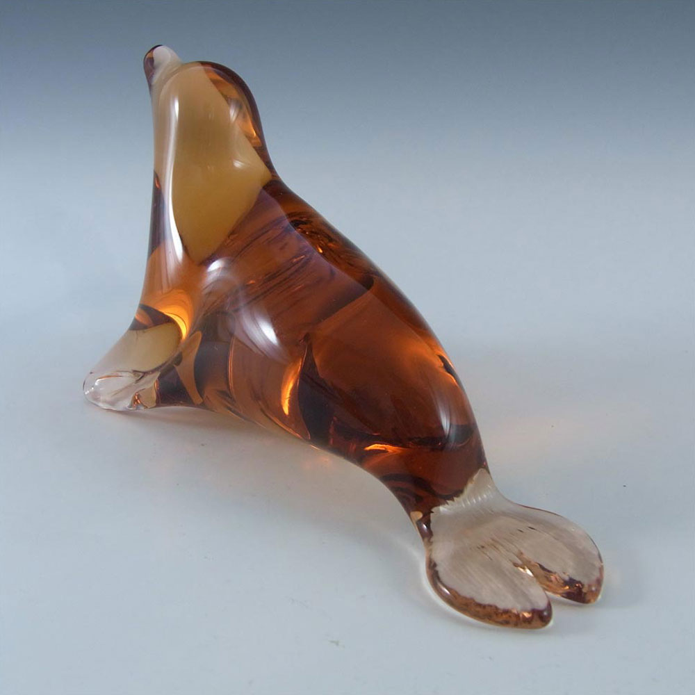 (image for) Wedgwood Topaz/Amber Glass Seal RSW237 - Marked - Click Image to Close