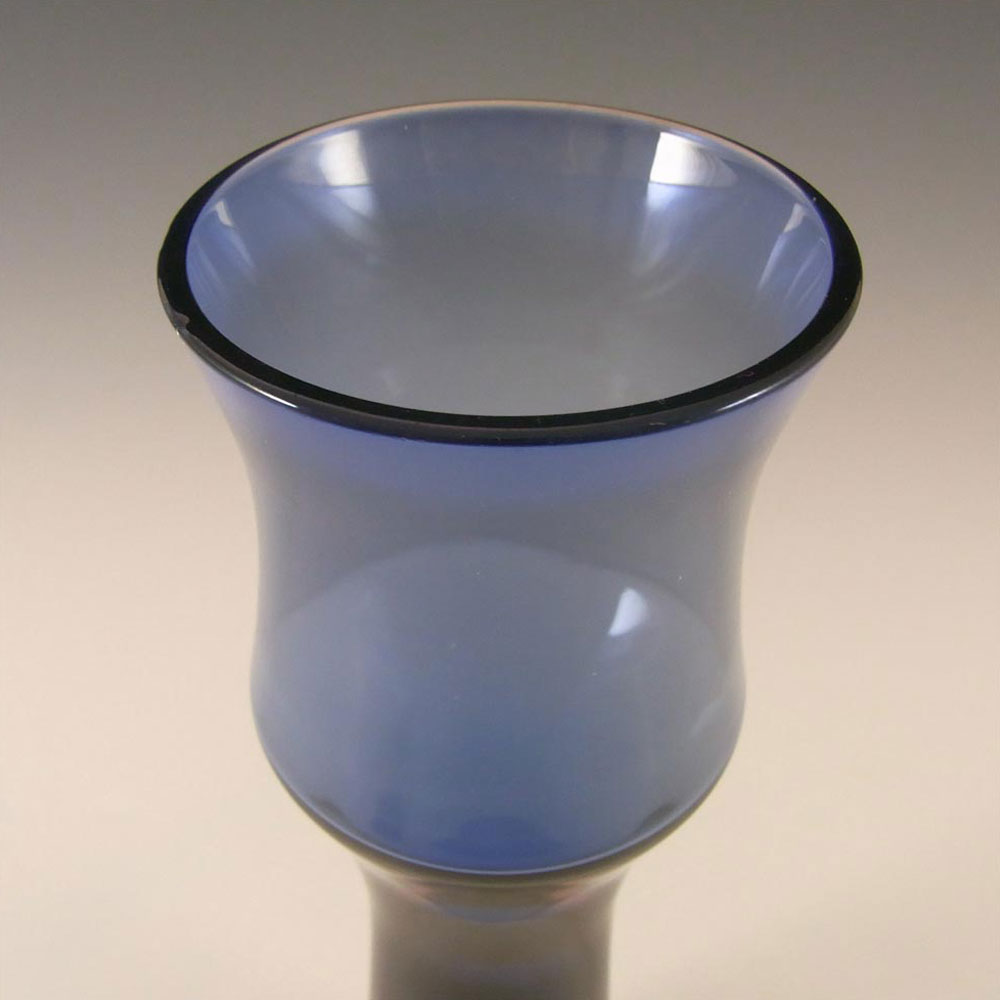 (image for) Aseda Bo Borgstrom Swedish Blue/Red Glass Vase B5/602 - Click Image to Close