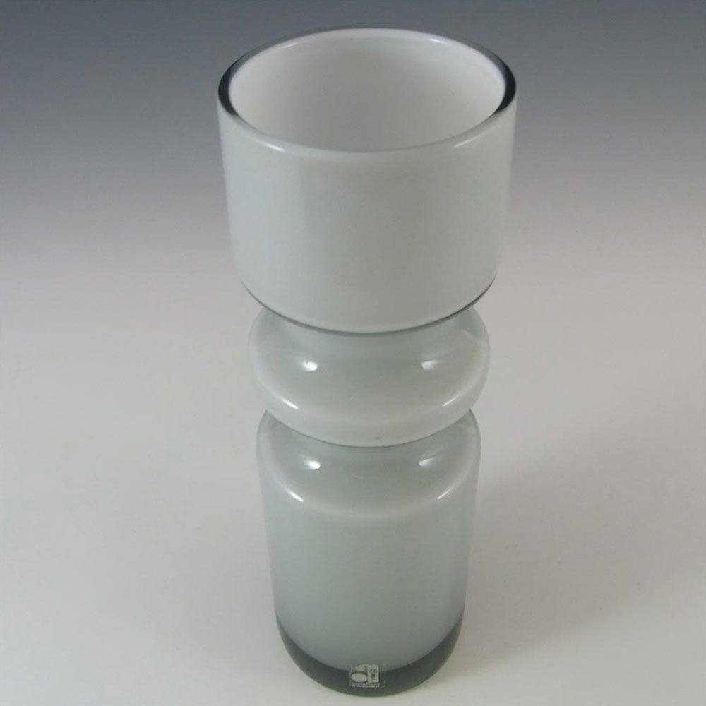 Alsterfors #S5000 Per Olof Ström Grey Cased Glass Vase - Click Image to Close