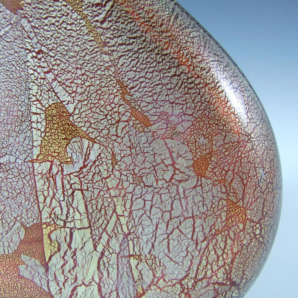 (image for) Isle of Wight Studio/Harris 'Azurene Pink' Glass Lollipop Vase - Click Image to Close
