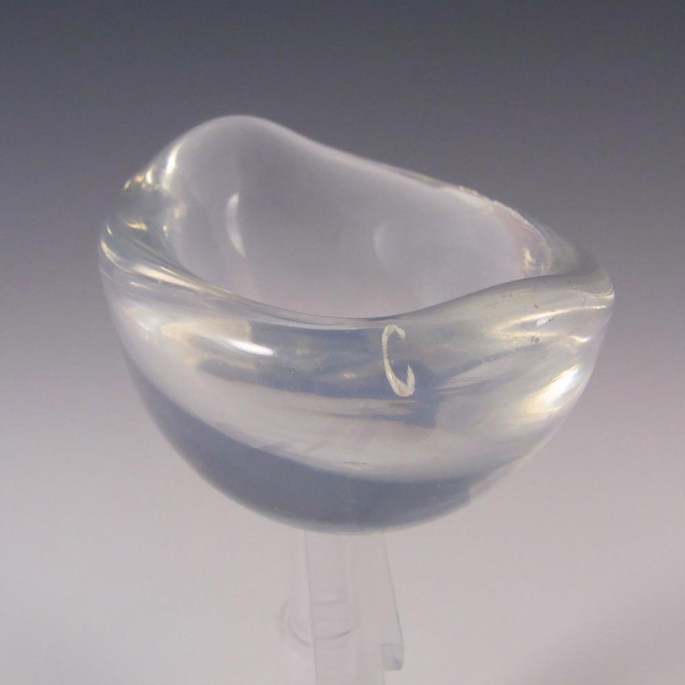SIGNED Orrefors Sven Palmqvist Opalescent Glass Bowl #3090 - Click Image to Close