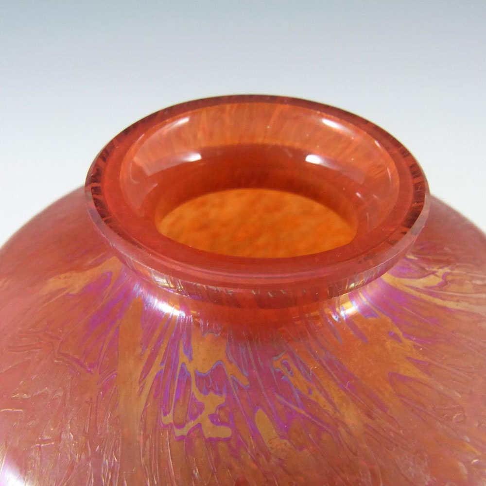 Royal Brierley Iridescent Glass 'Studio' Vase - Marked #1 - Click Image to Close