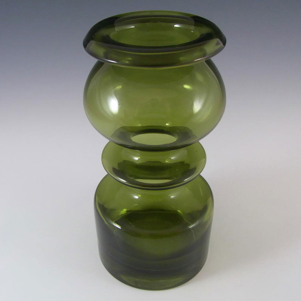 Riihimaki #1405 Riihimaen Nanny Still Glass 'Pompadour' Vase - Click Image to Close
