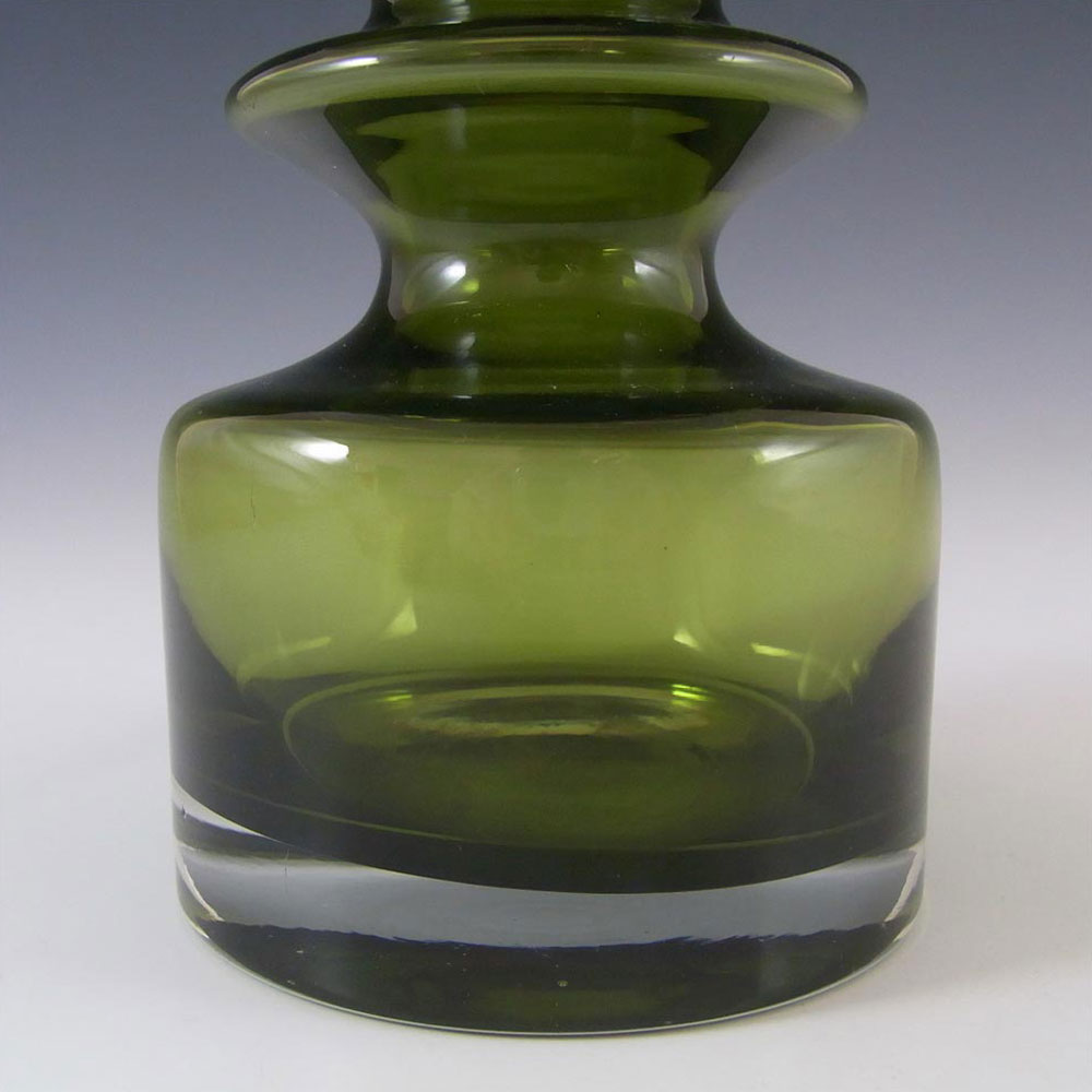 (image for) Riihimaki #1405 Riihimaen Nanny Still Glass 'Pompadour' Vase - Click Image to Close