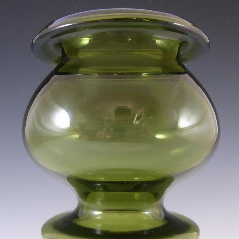 Riihimaki #1405 Riihimaen Nanny Still Glass 'Pompadour' Vase - Click Image to Close