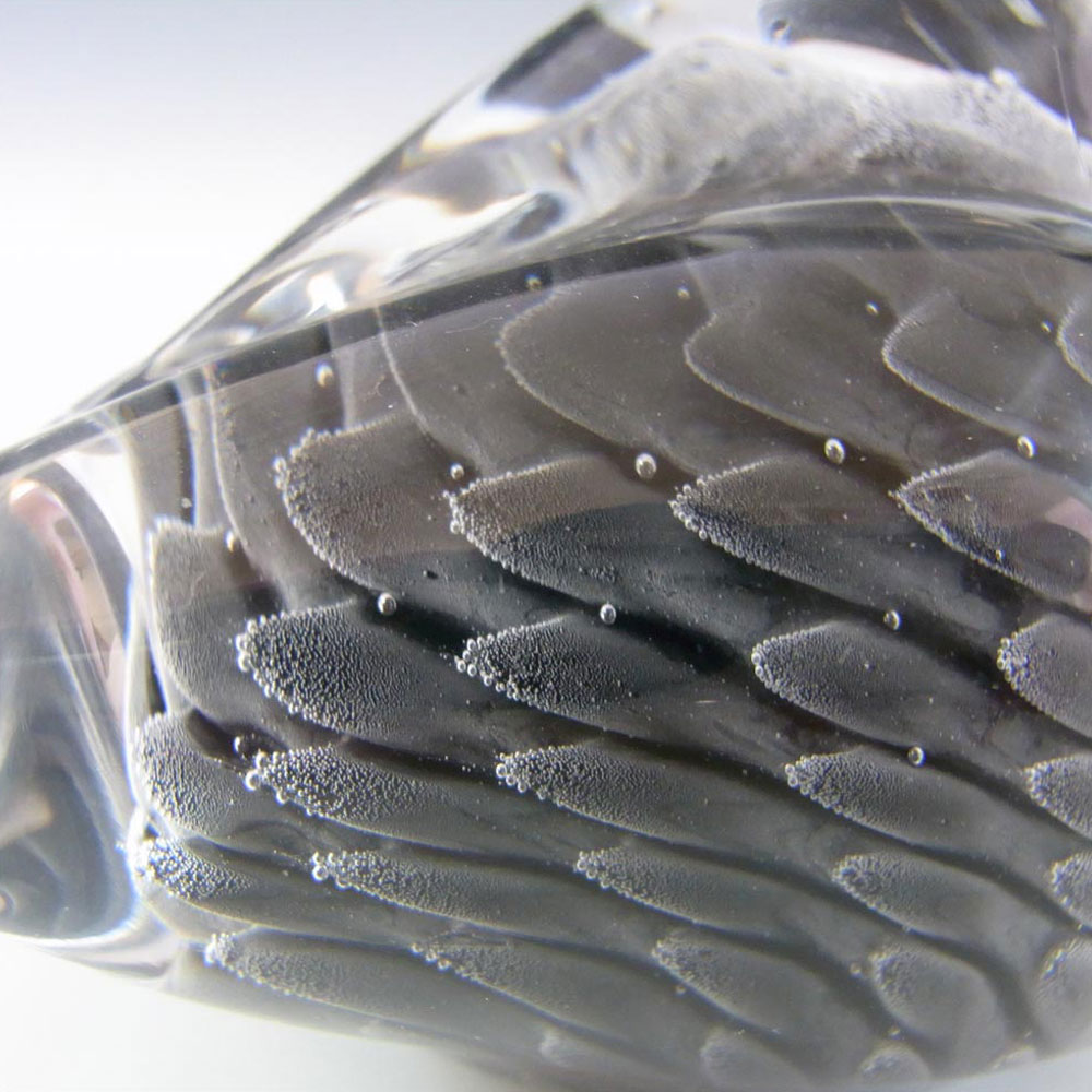 (image for) Marcolin / FM Konstglas Fumato Glass Bird - Signed M501 - Click Image to Close