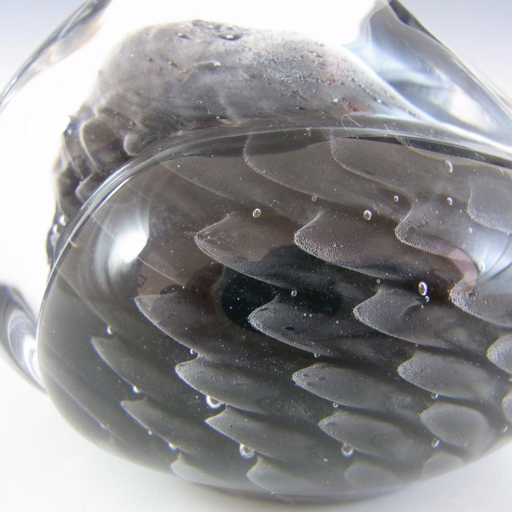 (image for) Marcolin / FM Konstglas Fumato Glass Bird - Signed M501 - Click Image to Close