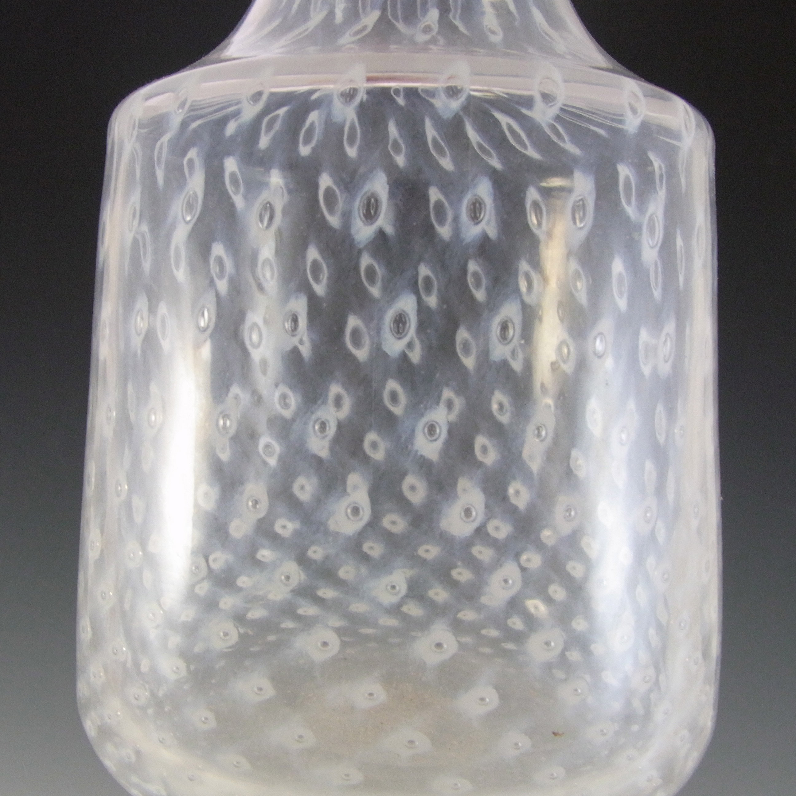 SIGNED Boda Afors Swedish Glass 'Cirrus' Vase by B Vallien - Click Image to Close