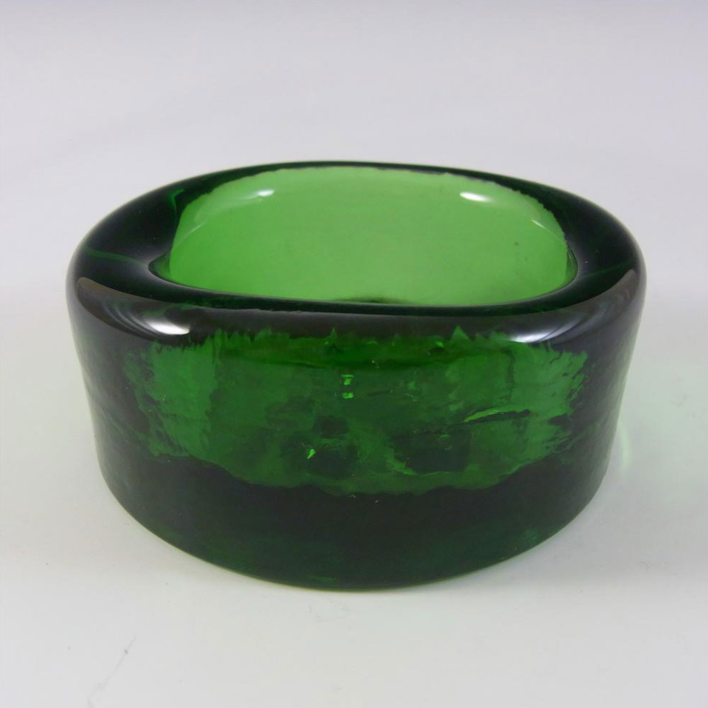 (image for) Kosta Boda Swedish Green Glass Nude Lady Bowl by Erik Hoglund - Click Image to Close