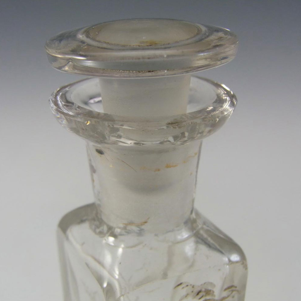 Mary Gregory Hand Enamelled Glass Perfume/Scent Bottle - Click Image to Close