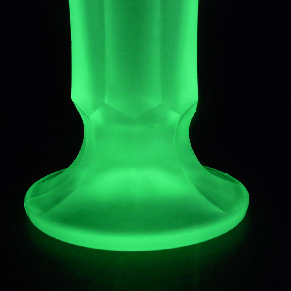(image for) Walther & Söhne Art Deco Uranium Green Glass Vase - Click Image to Close